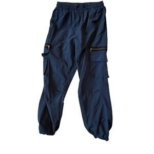 Shein Blue Thin Cargo Pants Mens XL